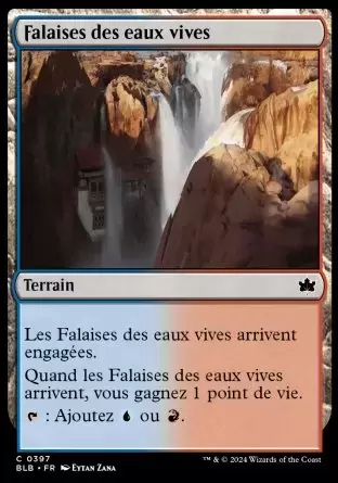 Bloomburrow - Falaises des eaux vives