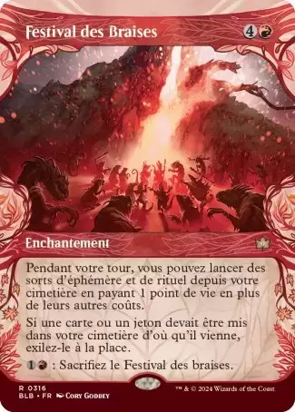Bloomburrow - Festival des Braises