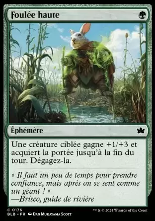 Bloomburrow - Foulée haute