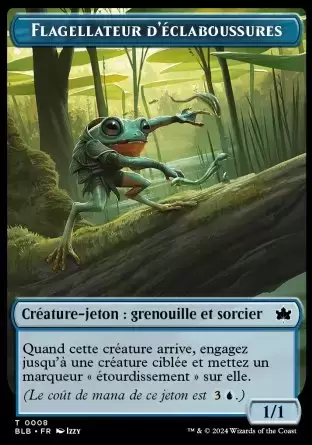 Bloomburrow - Jeton Flagellateur d\'éclaboussures