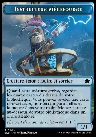 Bloomburrow - Jeton Instructeur piègefoudre