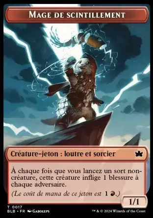 Bloomburrow - Jeton Mage de scintillement