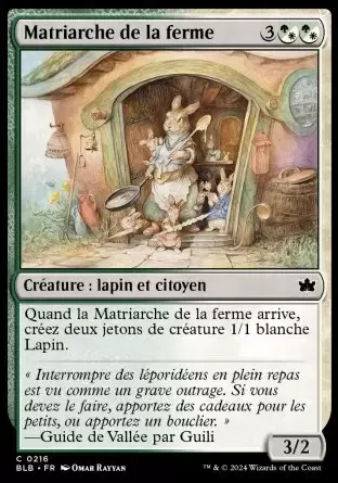 Bloomburrow - Matriarche de la ferme