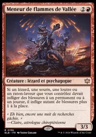 Bloomburrow - Meneur de flammes de Vallée