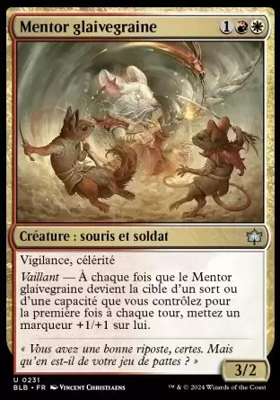 Bloomburrow - Mentor glaivegraine