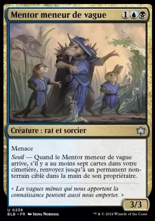Bloomburrow - Mentor meneur de vague