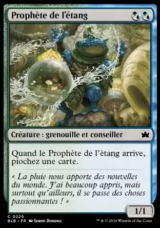 Bloomburrow - Prophète de l\'étang