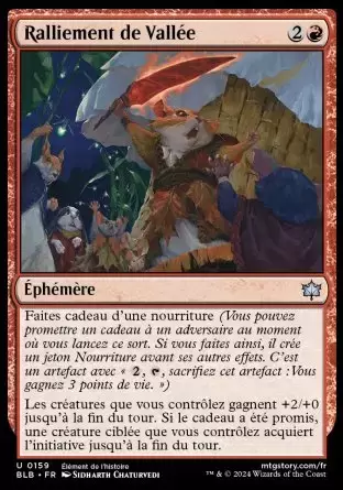 Bloomburrow - Ralliement de Vallée