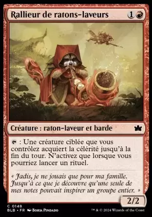 Bloomburrow - Rallieur de ratons-laveurs