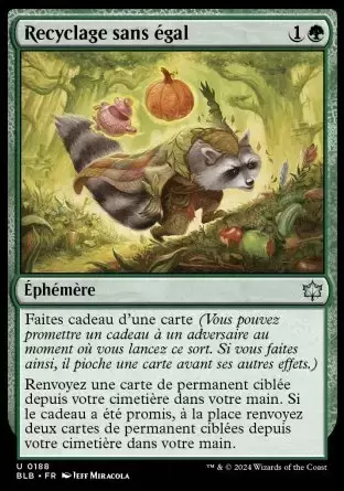 Bloomburrow - Recyclage sans égal
