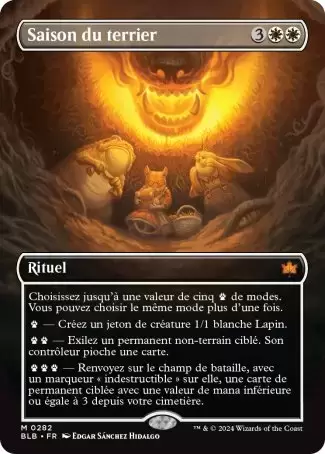 Bloomburrow - Saison du terrier