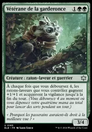 Bloomburrow - Vétérane de la garderonce