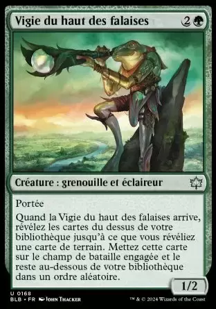 Bloomburrow - Vigie du haut des falaises