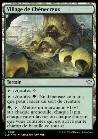 Bloomburrow - Village de Chênecreux