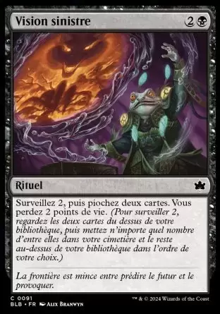 Bloomburrow - Vision sinistre