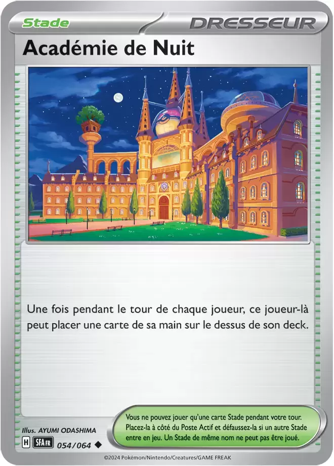 Fable Nébuleuse - SFAFR - Académie de Nuit