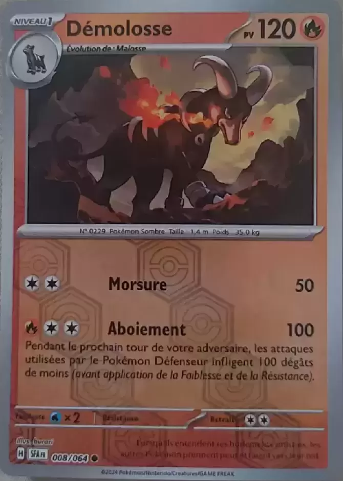 Fable Nébuleuse - SFAFR - Démolosse Reverse