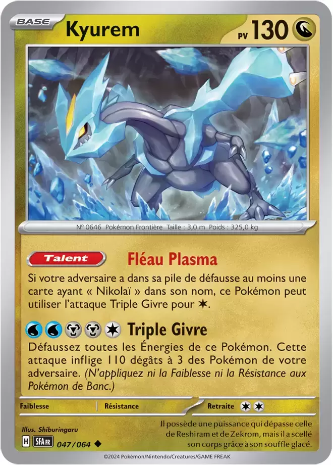 Fable Nébuleuse - SFAFR - Kyurem