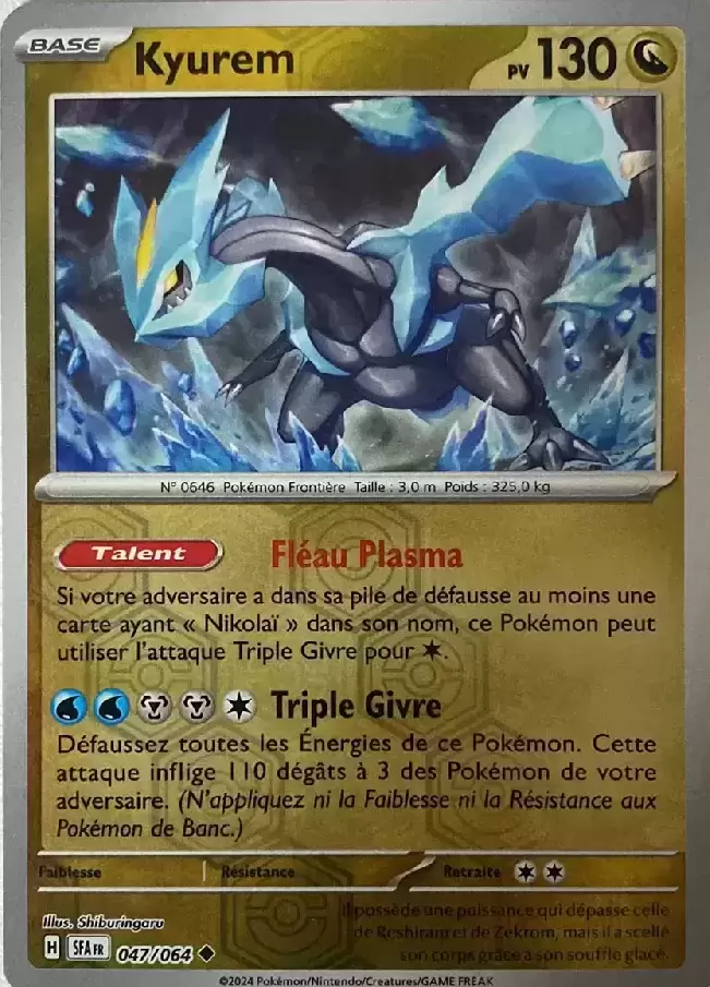 Fable Nébuleuse - SFAFR - Kyurem Reverse