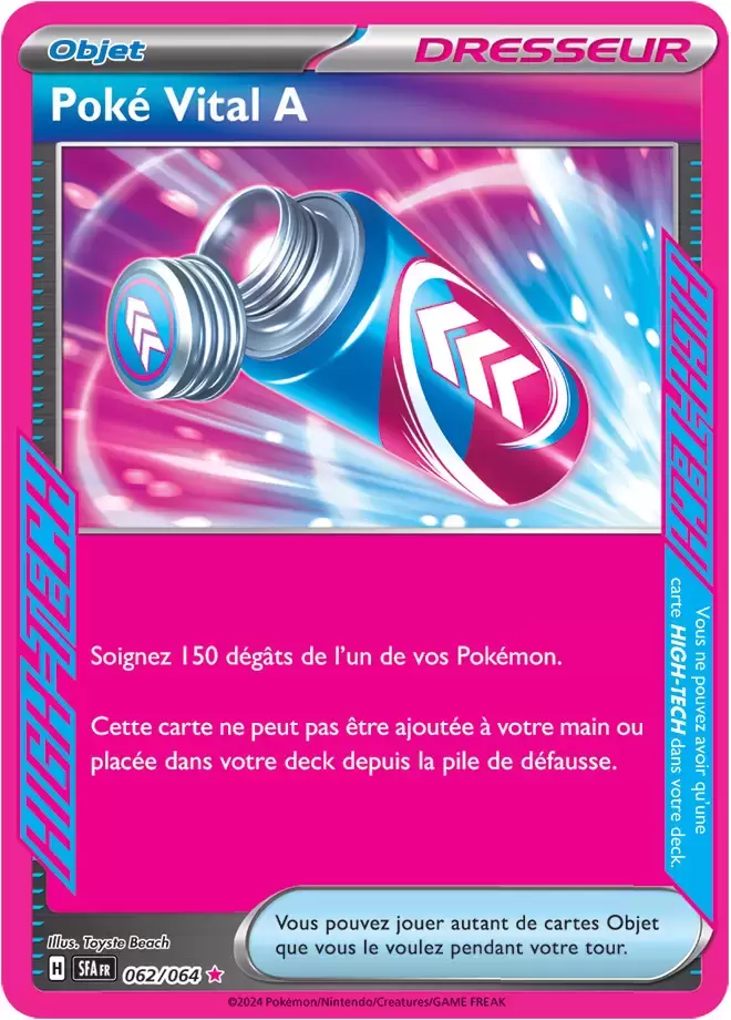 Fable Nébuleuse - SFAFR - Poké Vital A