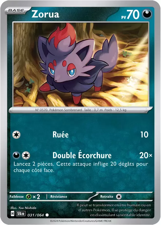 Fable Nébuleuse - SFAFR - Zorua