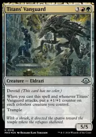 Horizons du Modern III (3) - Avant-garde des titans
