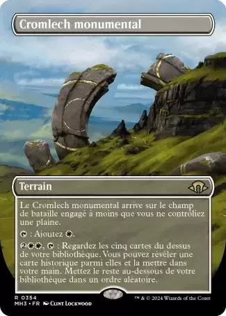 Horizons du Modern III (3) - Cromlech monumental