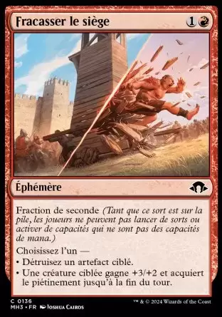 Horizons du Modern III (3) - Fracasser le siège
