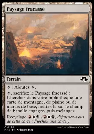 Horizons du Modern III (3) - Paysage fracassé