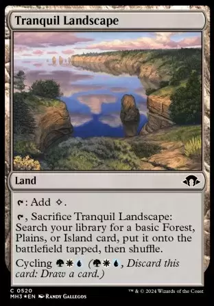 Horizons du Modern III (3) - Paysage tranquille