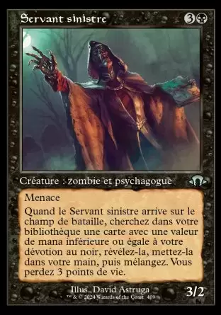 Horizons du Modern III (3) - Servant sinistre