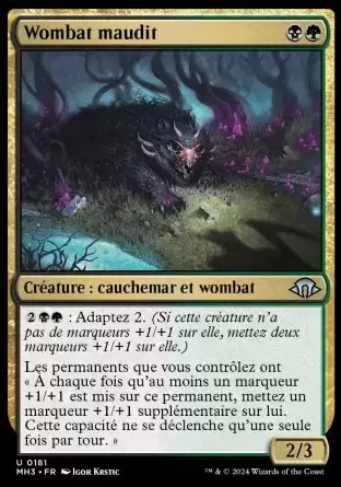 Horizons du Modern III (3) - Wombat maudit