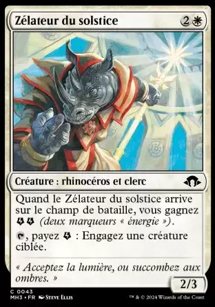 Horizons du Modern III (3) - Zélateur du solstice