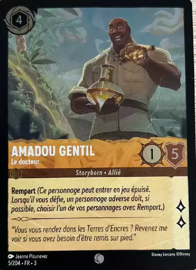 Les Terres d\'Encres - Chapitre 3 - Amadou Gentil - Le docteur - Brillante