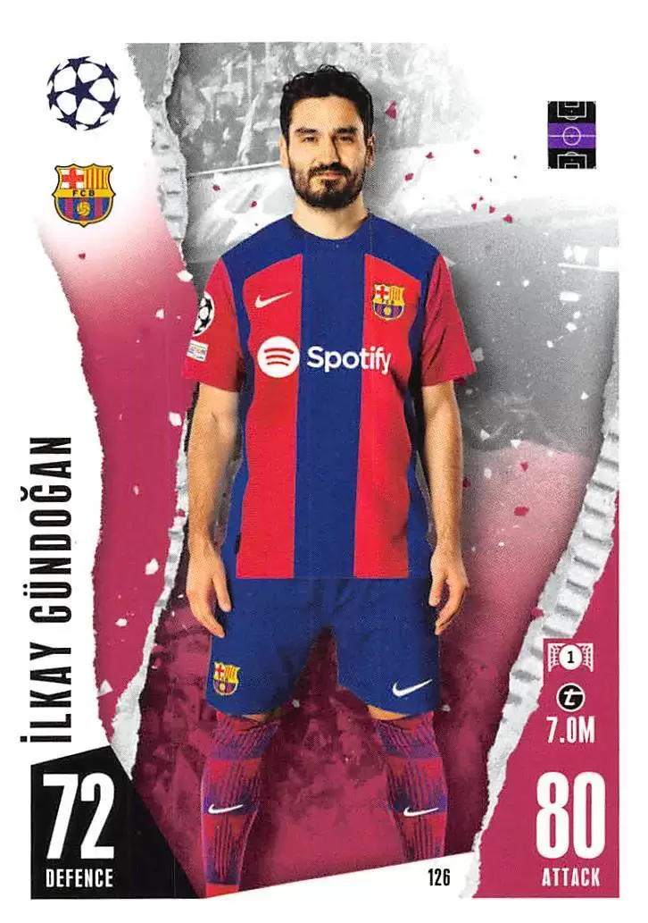 Match Attax - UEFA Champions League 2023/24 - Ilkay Gündogan