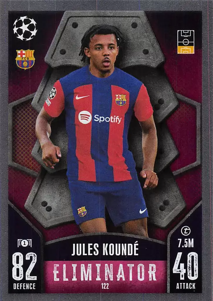 Match Attax - UEFA Champions League 2023/24 - Jules Koundé