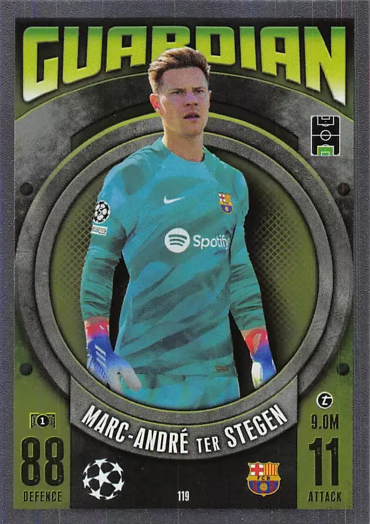 Match Attax - UEFA Champions League 2023/24 - Marc-André Ter Stegen