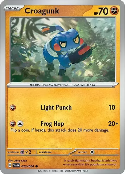 Shrouded Fable - SFA - Croagunk