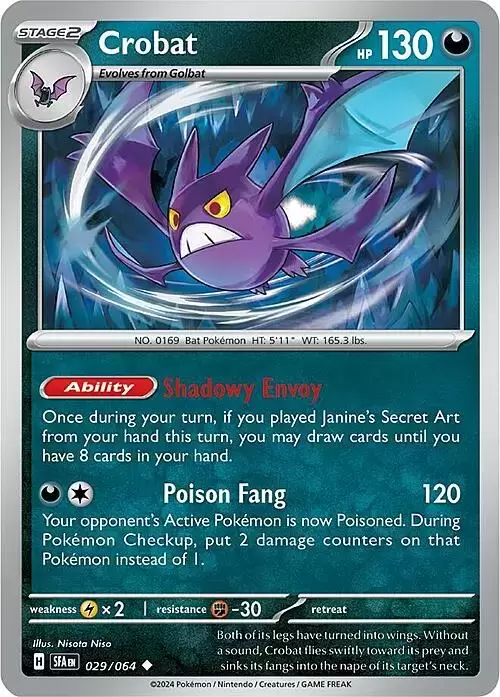 Shrouded Fable - SFAEN - Crobat