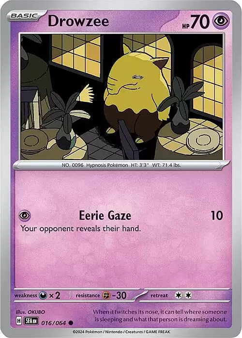 Shrouded Fable - SFAEN - Drowzee