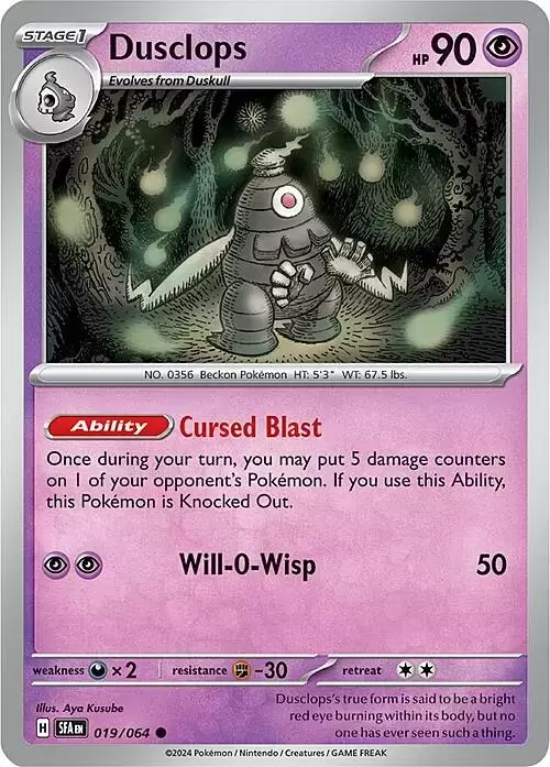 Shrouded Fable - SFAEN - Dusclops