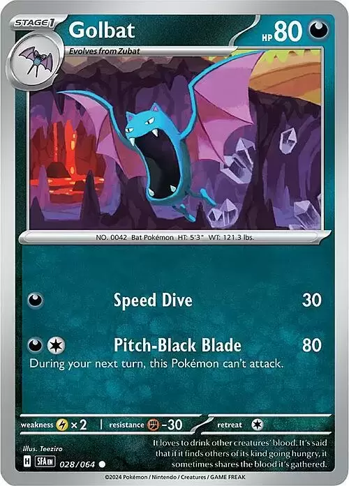 Shrouded Fable - SFAEN - Golbat
