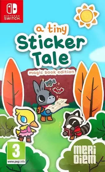 Jeux Nintendo Switch - A Tiny Sticker Tale - Magic Book Edition