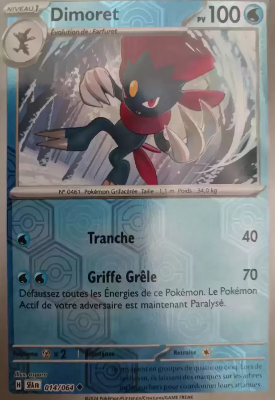 Fable Nébuleuse - SFAFR - Dimoret Reverse