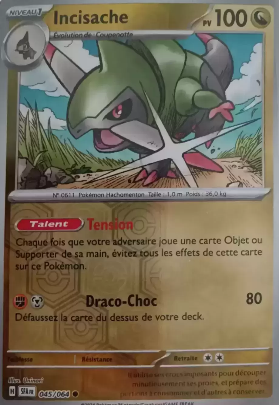 Fable Nébuleuse - SFAFR - Incisache Reverse