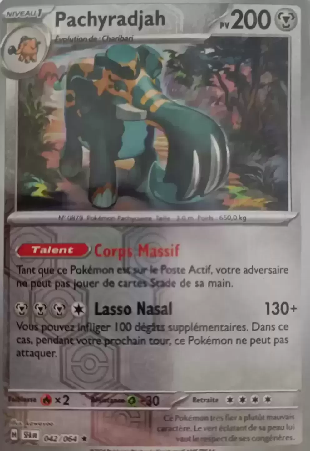 Fable Nébuleuse - SFAFR - Pachyradjah Reverse