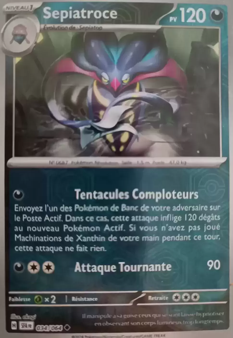Fable Nébuleuse - SFAFR - Sepiatroce Reverse