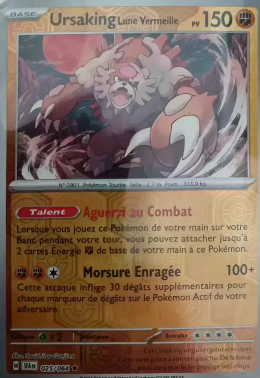 Fable Nébuleuse - SFAFR - Ursaking Lune Vermeille Reverse