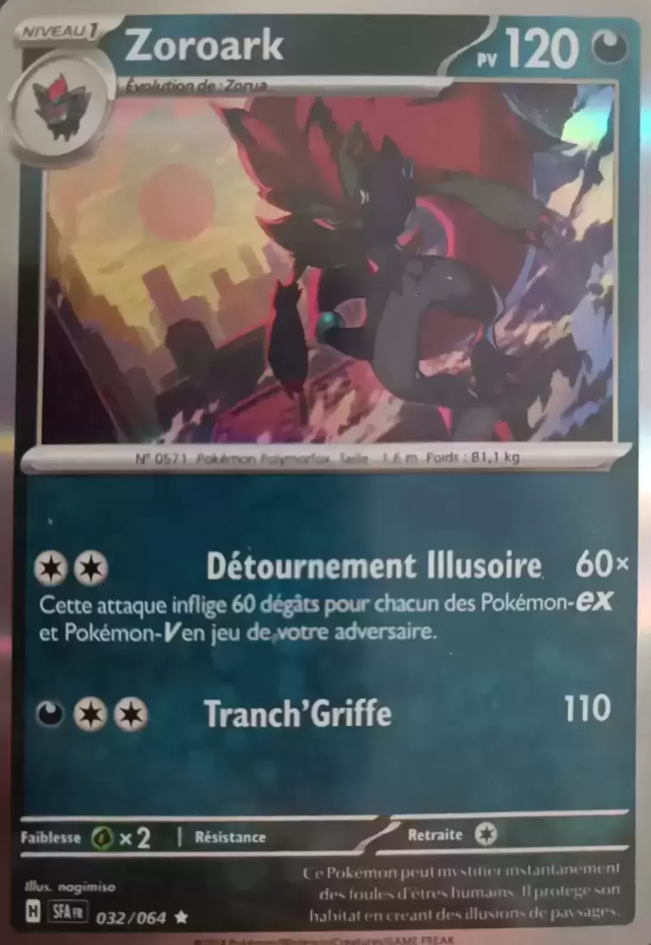 Fable Nébuleuse - SFAFR - Zoroark Holographique