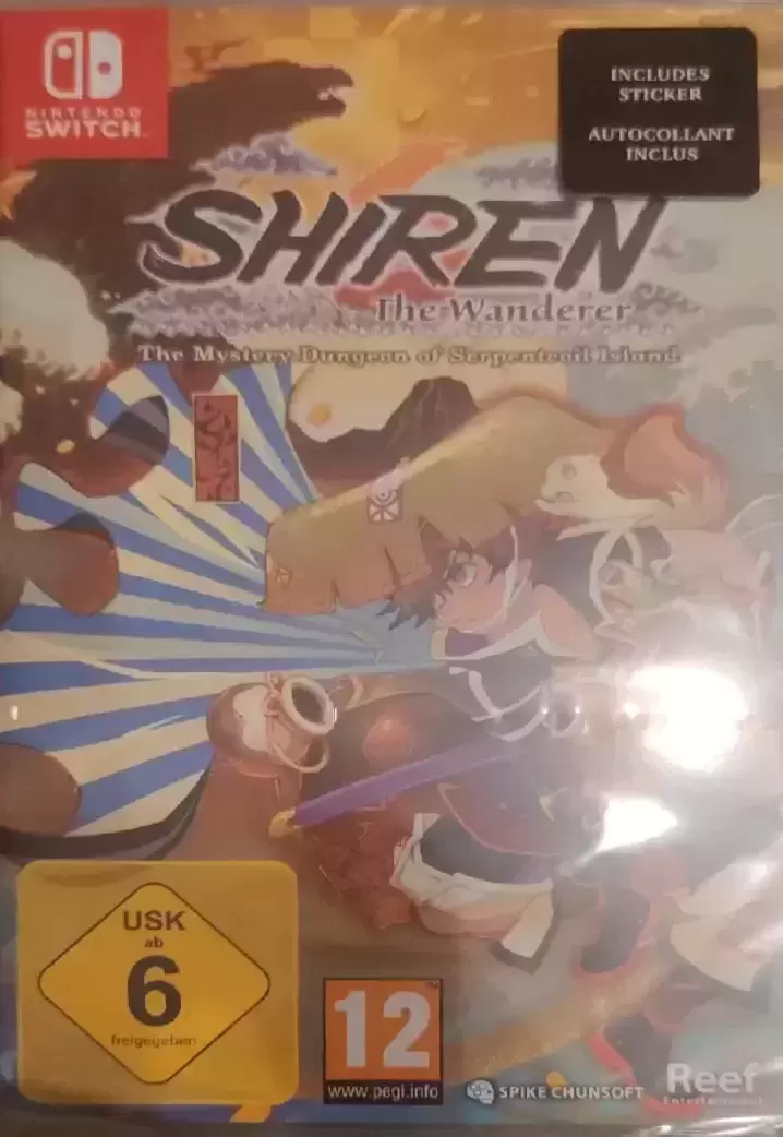 Nintendo Switch Games - Shiren The Wanderer: The Mystery Dungeon Of Serpentcoil Island